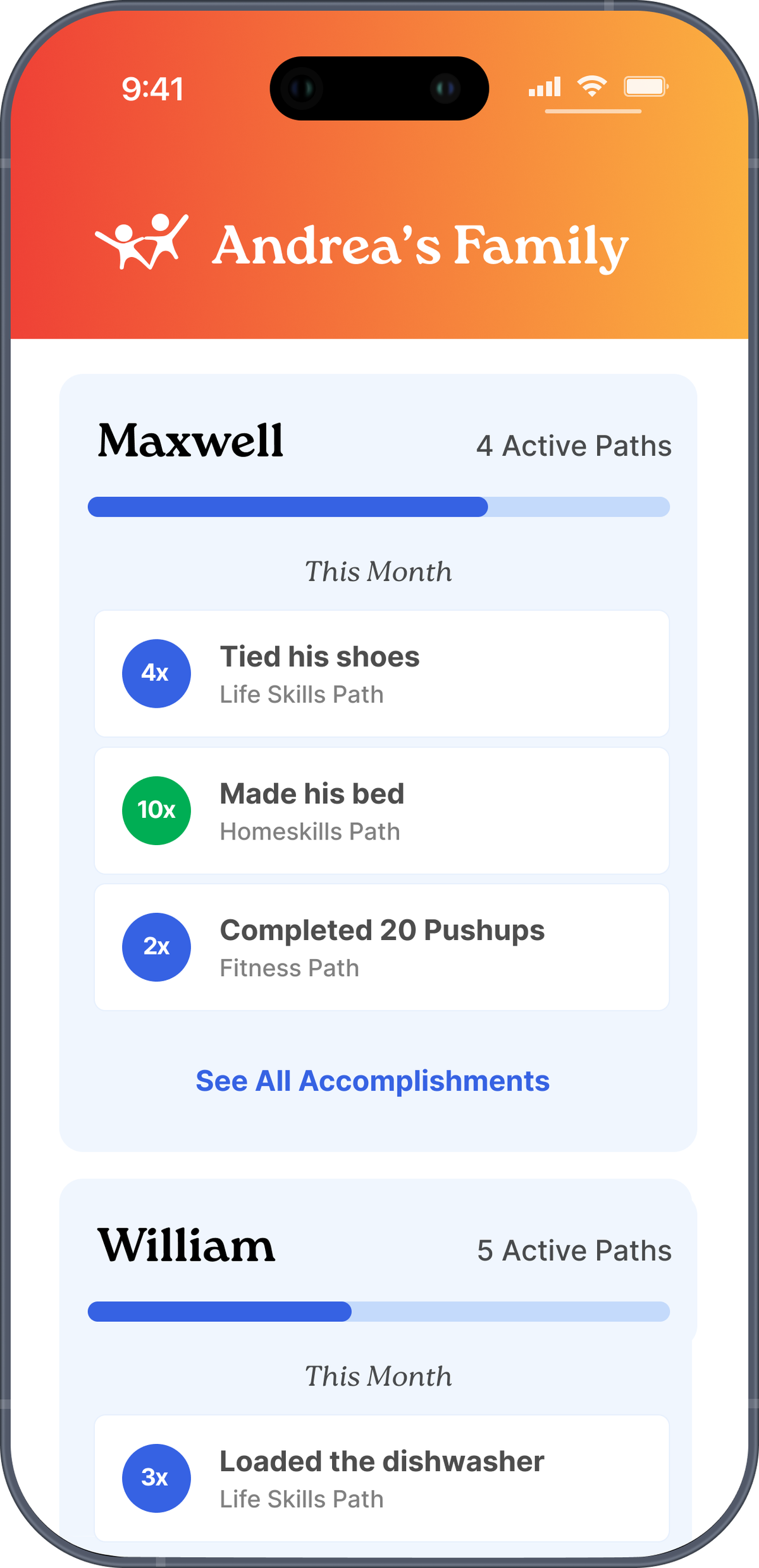 GrowthPath App Screenshot